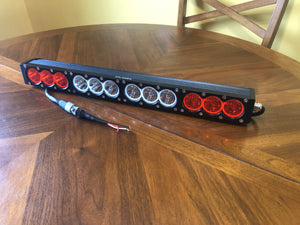 Duo Light Bar - 22" Dual Function Straight LED Light Bar